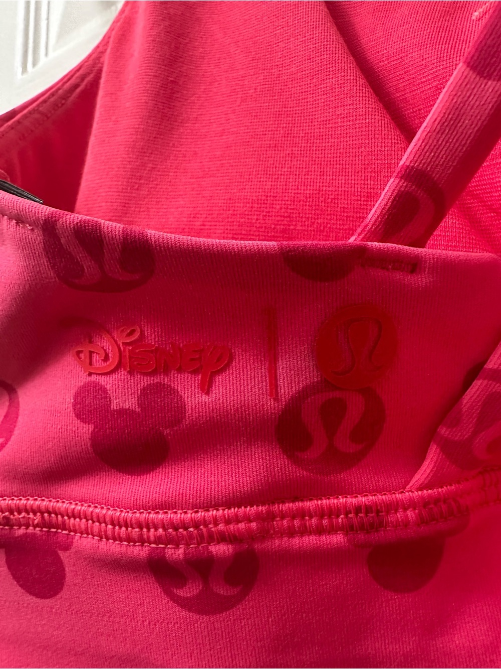 Lululemon Energy Longline Bra Medium Support B–D Cups Disney Colab!  Size 6 - Picture 3 of 4